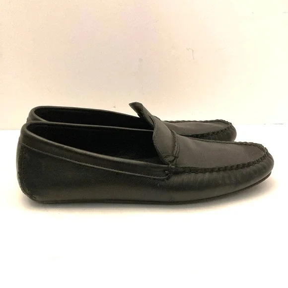 Allen Edmonds SUPER SPORT DRIVER Mens Leather Driving Mocs 9.5 D Black Technogel